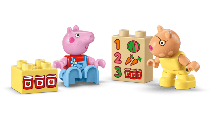 LEGO DUPLO Peppa Pig Tractor and Market (10468)