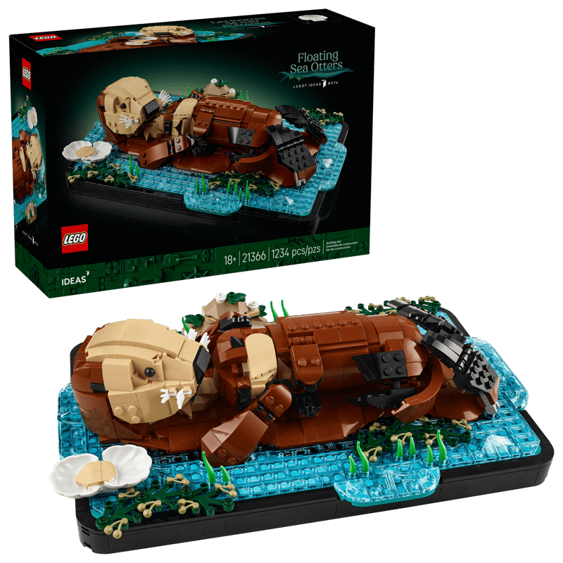 LEGO Ideas Floating Sea Otters (21366)