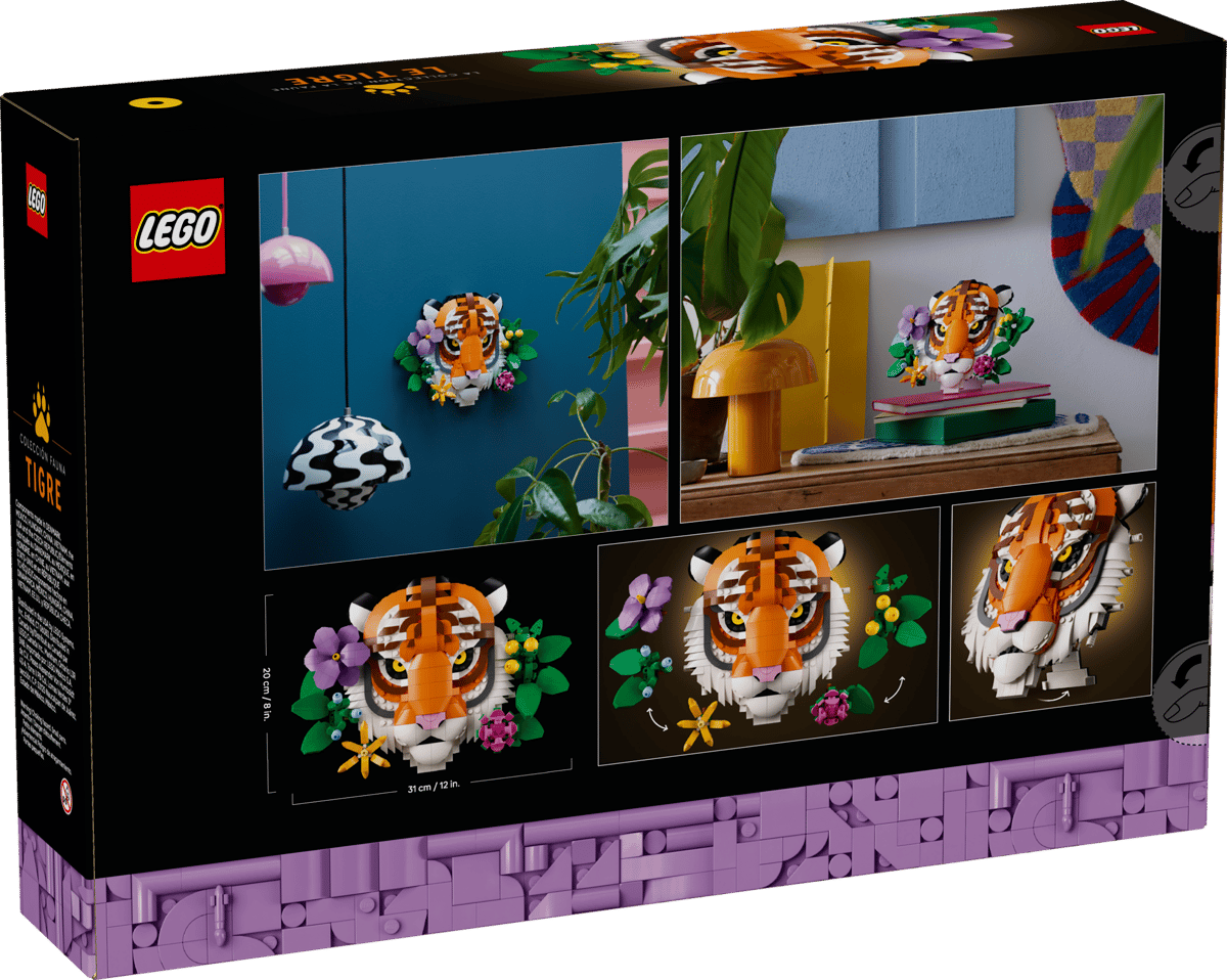 LEGO Art The Fauna Collection Tiger (31217)