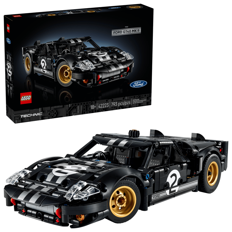 LEGO Technic 1966 Ford GT40 MKII Race Car (42223)