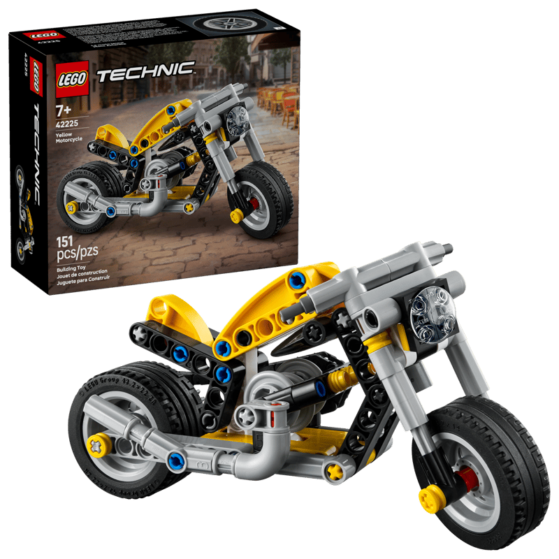 LEGO Technic Yellow Motorcycle (42225)