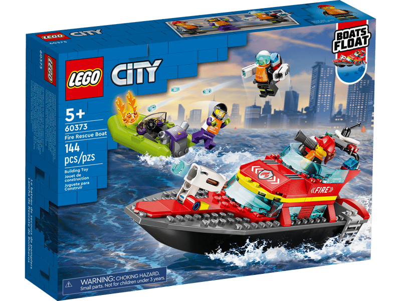 LEGO City Fire Rescue Boat (60373)