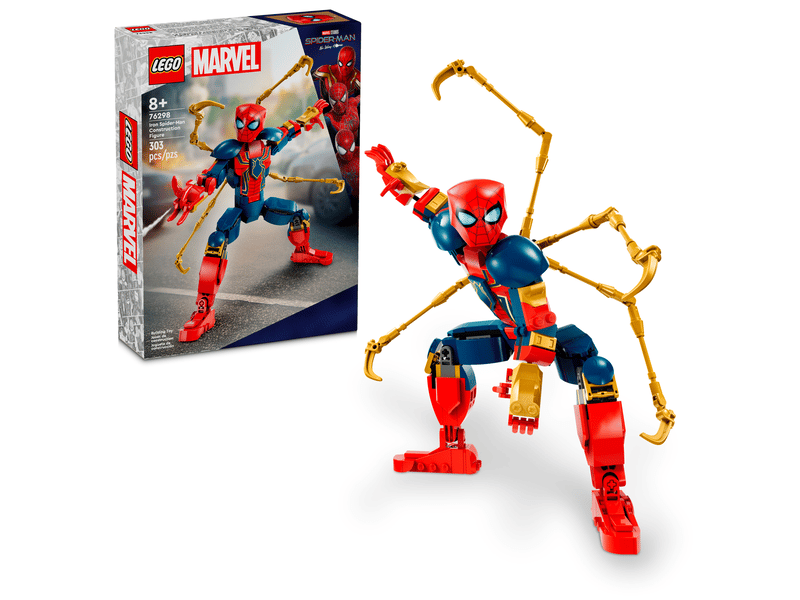 LEGO Marvel Iron Spider-Man Construction Figure (76298)