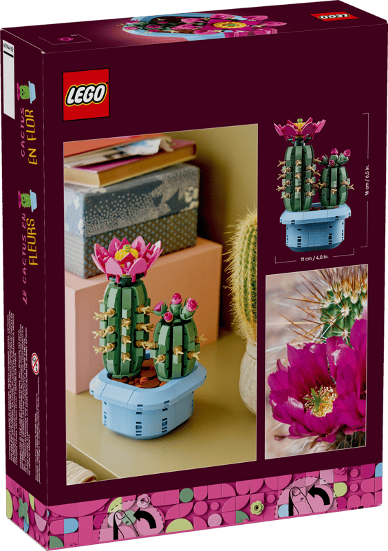 LEGO Botanical Collection Flowering Cactus (11509)