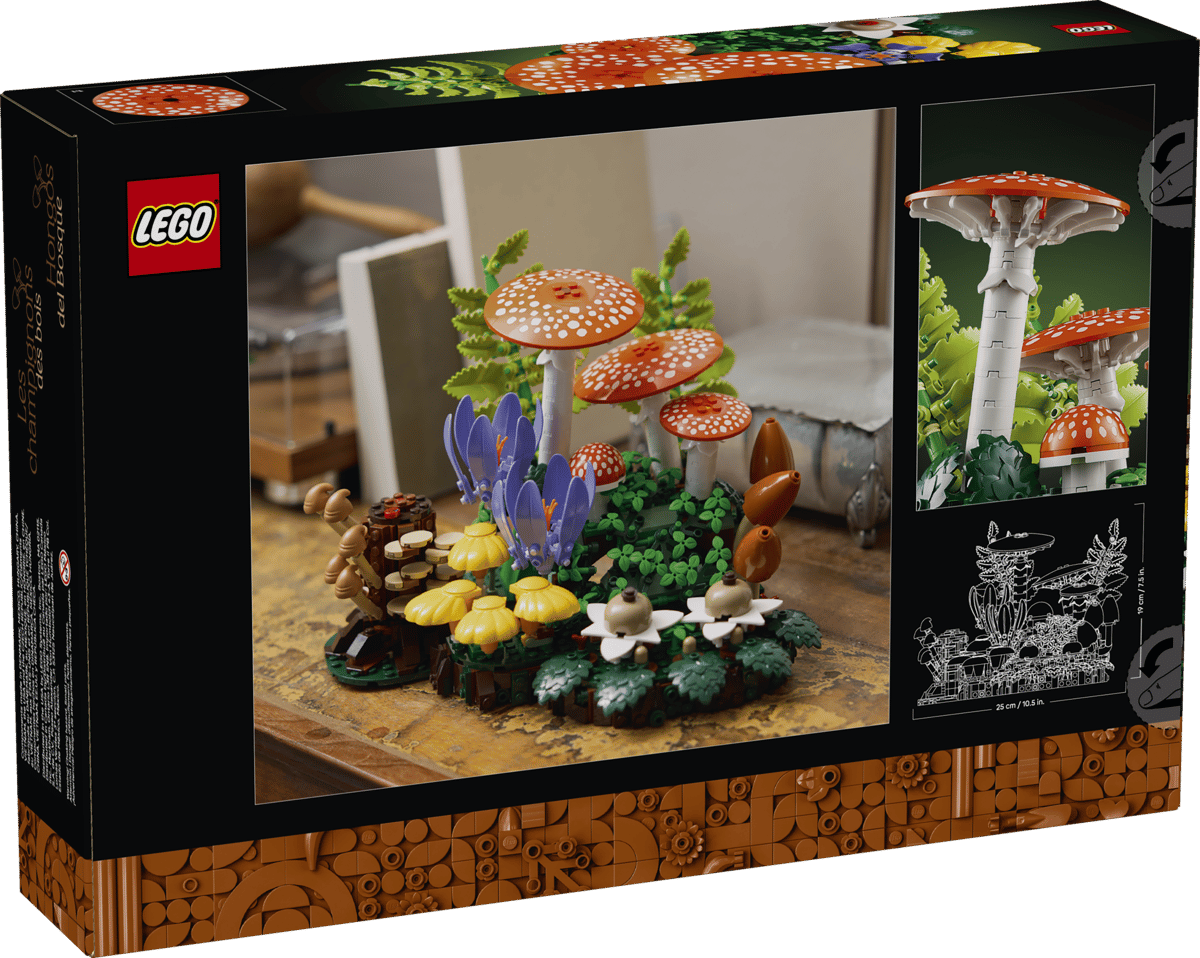 LEGO Botanical Collection Botanicals Woodland Mushrooms (11505)
