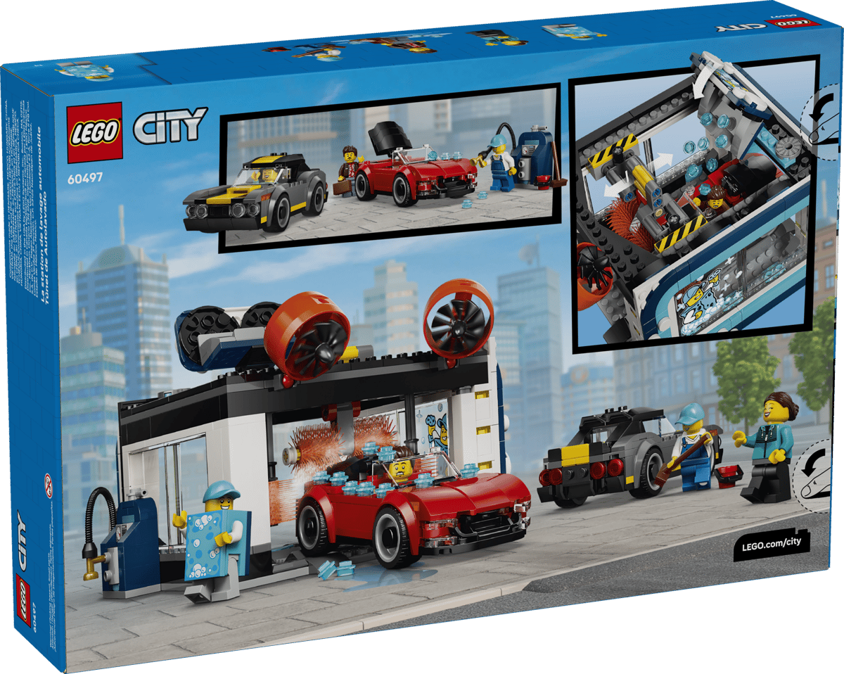 LEGO City Drive-Through Car Wash (60497)