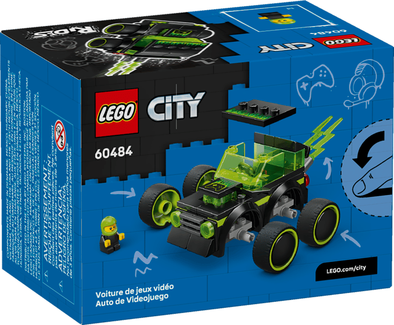 LEGO City Rides Gaming Race Car (60484)