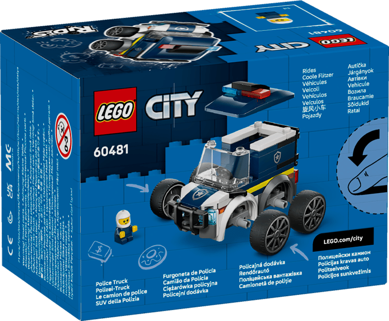 LEGO City Rides Police Truck (60481)