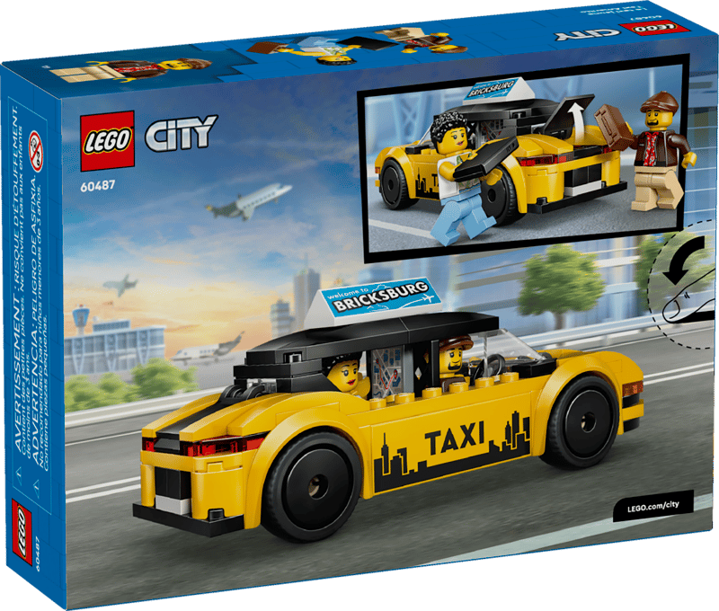 LEGO City Yellow Taxi (60487)