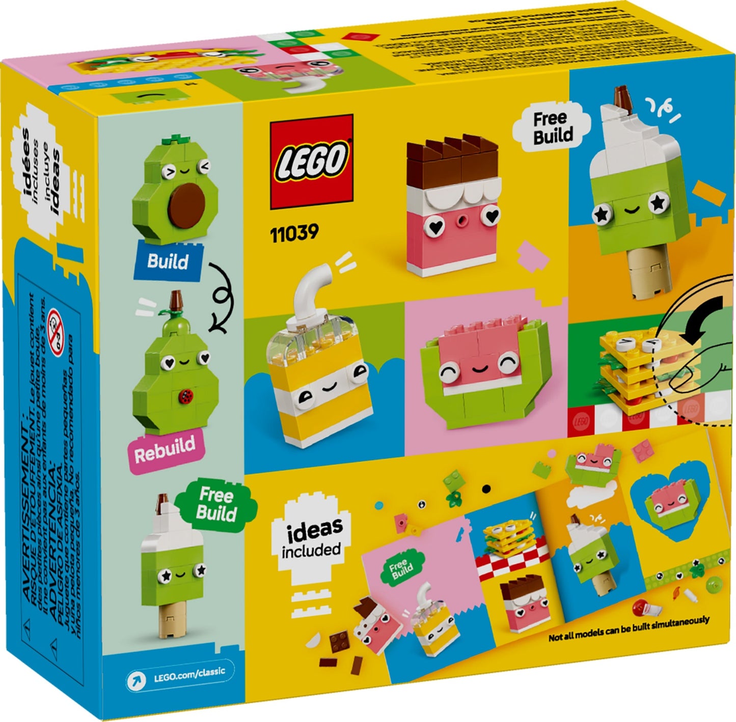 LEGO Classic Creative Food Friends (11039)