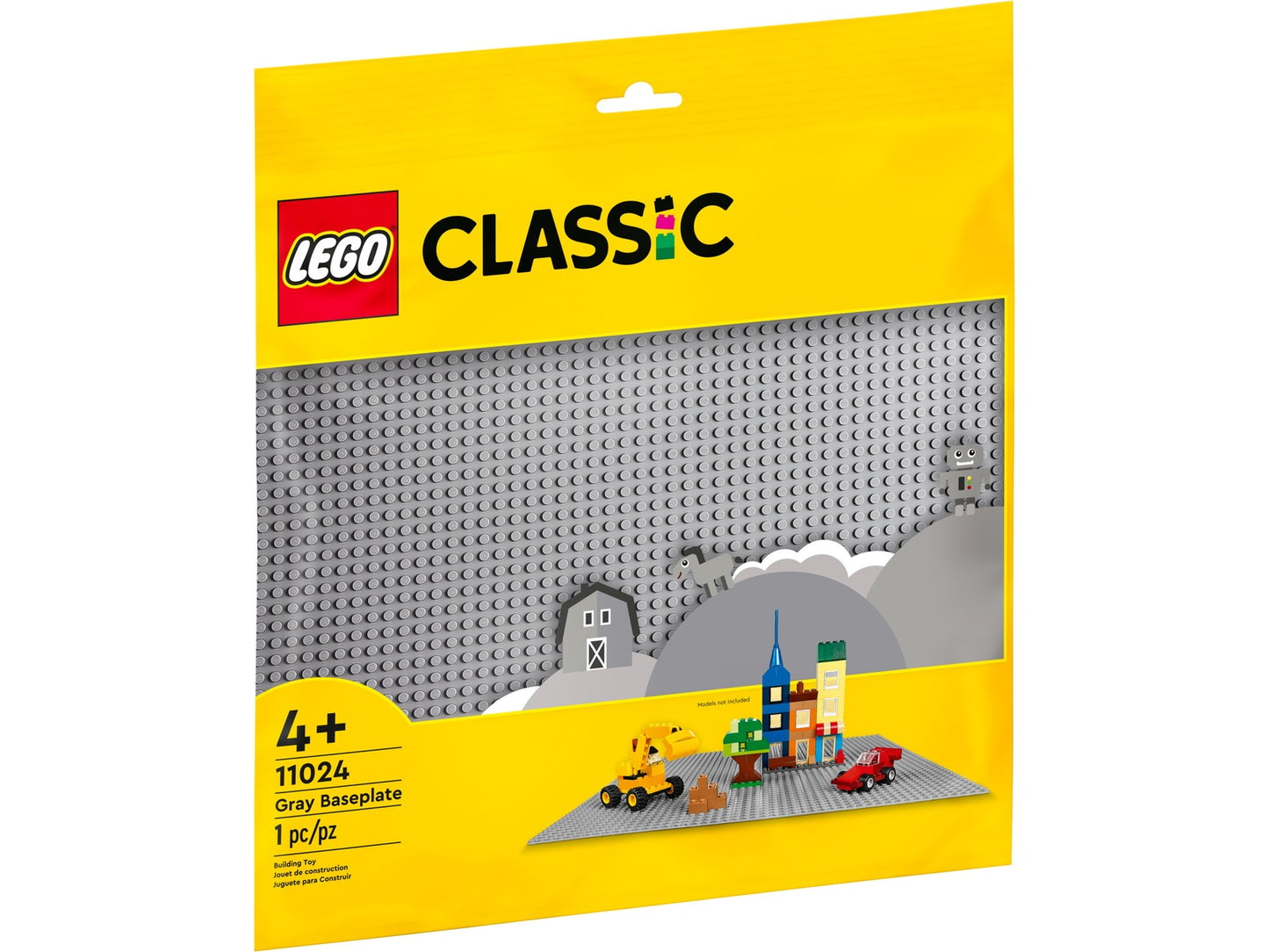 LEGO Classic Gray Baseplate (11024)