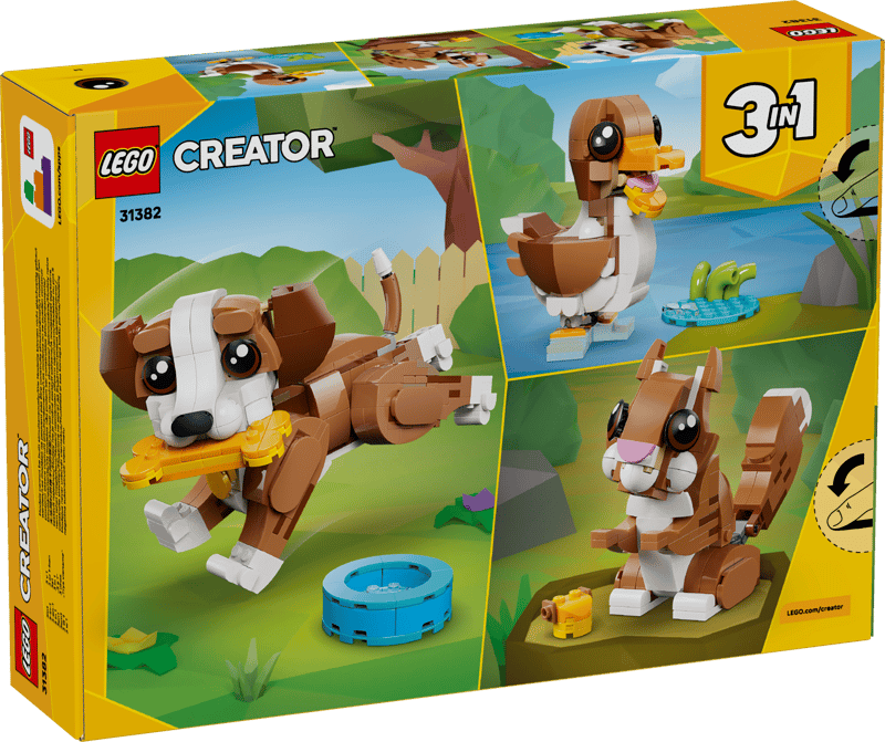 LEGO Creator Cute Animals: Playful Puppy Dog (31382)