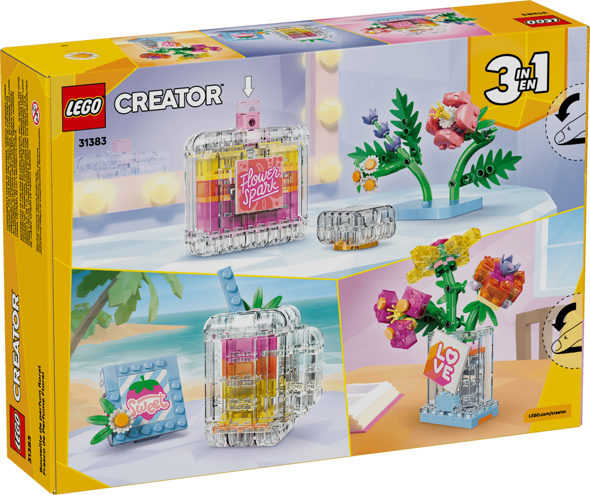 LEGO Creator Floral Decor Perfume Bottle (31383)
