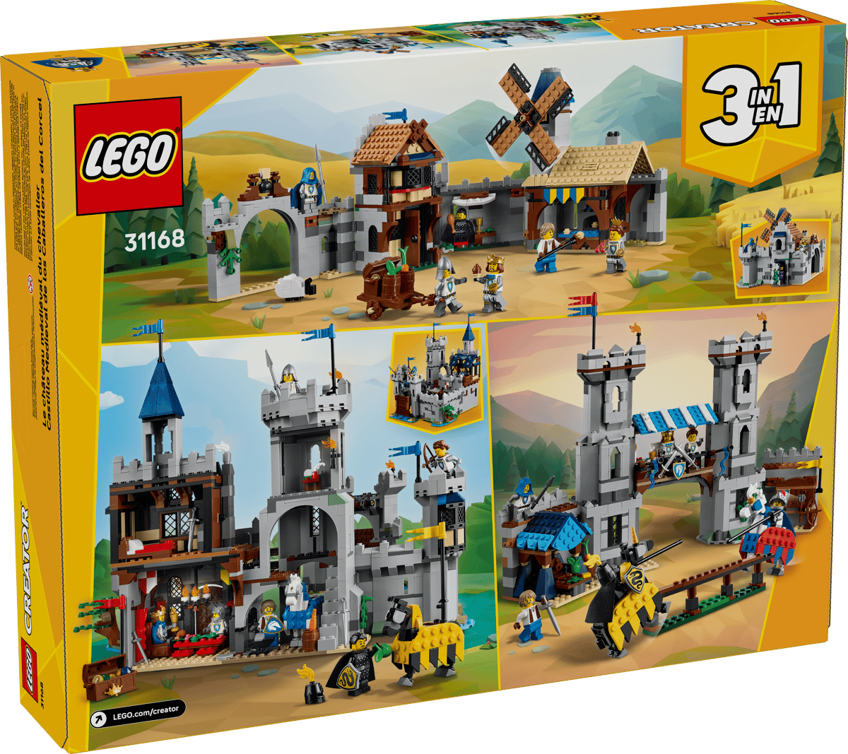 LEGO Creator Medieval Horse Knight Castle (31168)