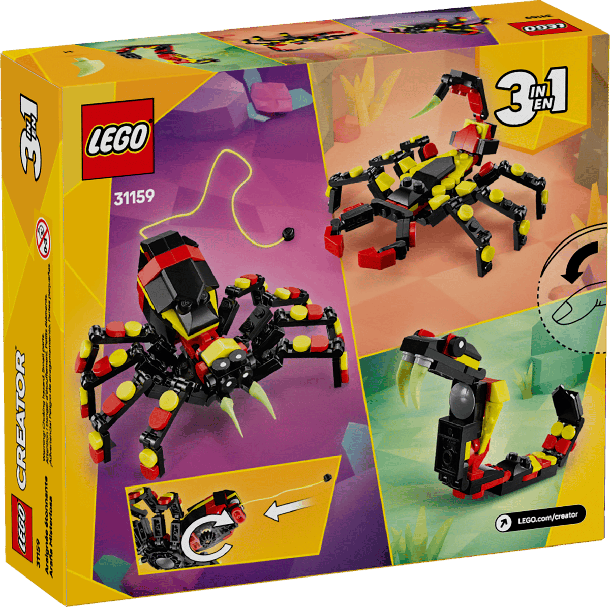 LEGO Creator Wild Animal Surprising Spider (31159)