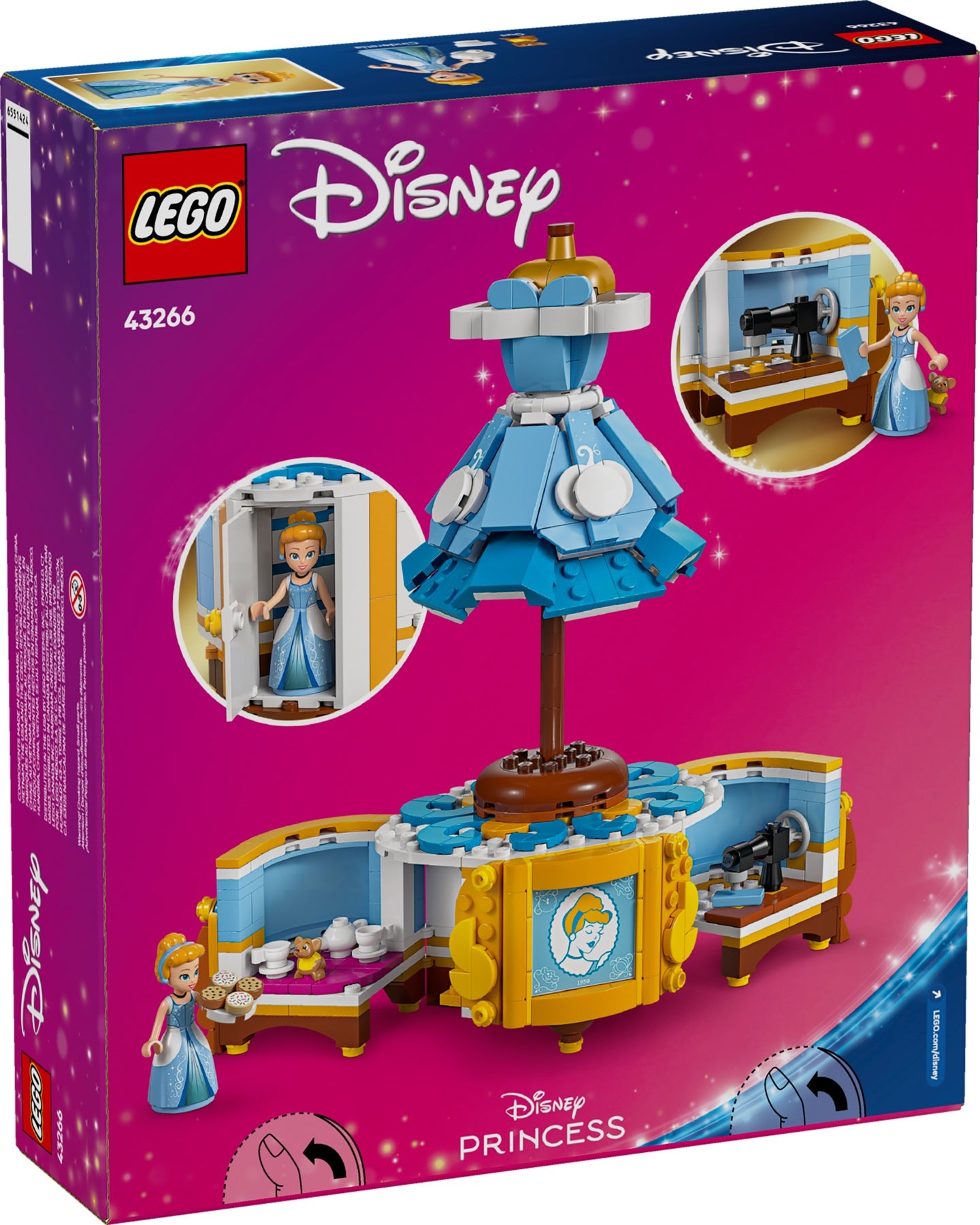 LEGO Disney Princess Cinderella's Dress (43266)