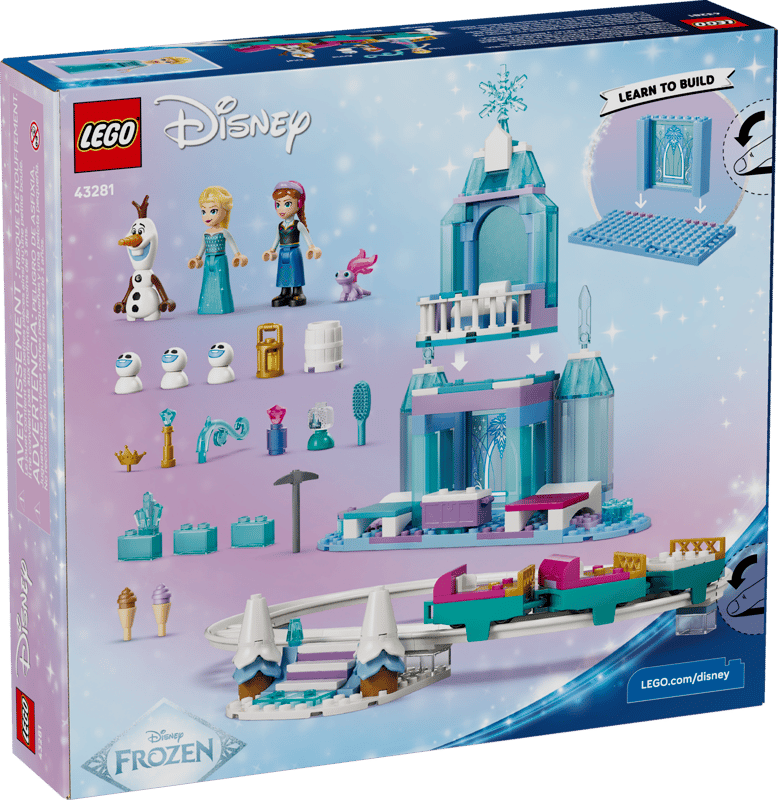 LEGO Disney Princess Elsa's Ice Castle & Snow Ride Adventure (43281)