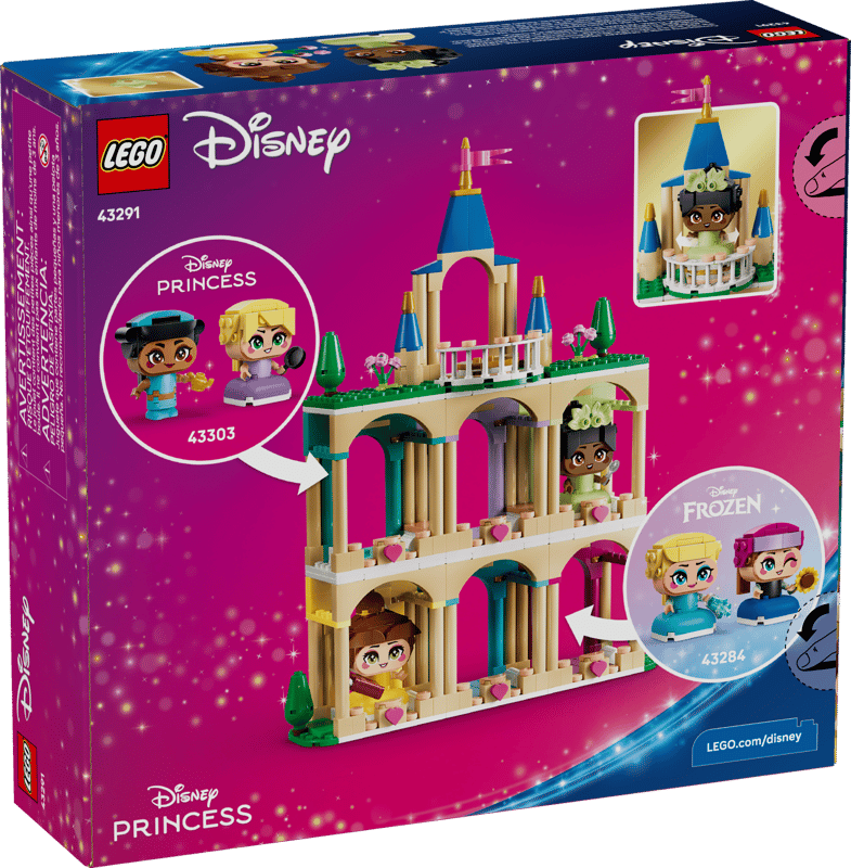 LEGO Disney Princess Mini Belle & Tiana with Castle (43291)