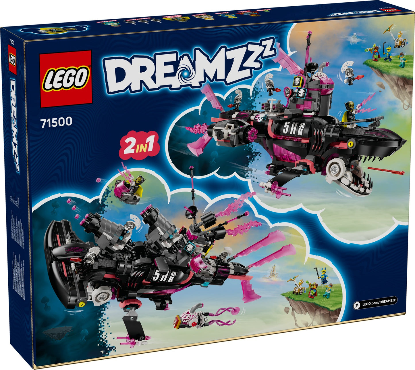 LEGO DreamZzz Nightmare Shark Submarine (71500)