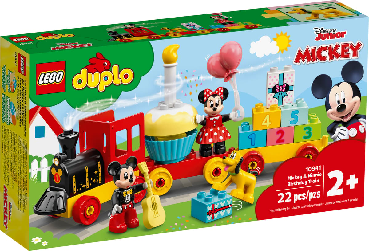 LEGO DUPLO Mickey & Minnie Birthday Train (10941)