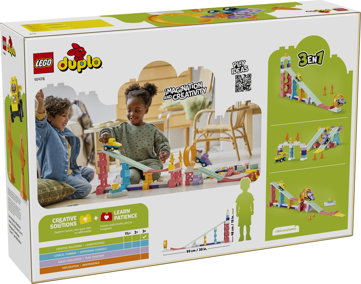 LEGO DUPLO Town 3 in 1 Creative Ramps with Vehicles (10478)