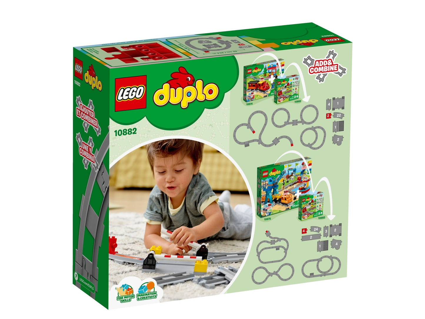 LEGO DUPLO Train Tracks (10882)
