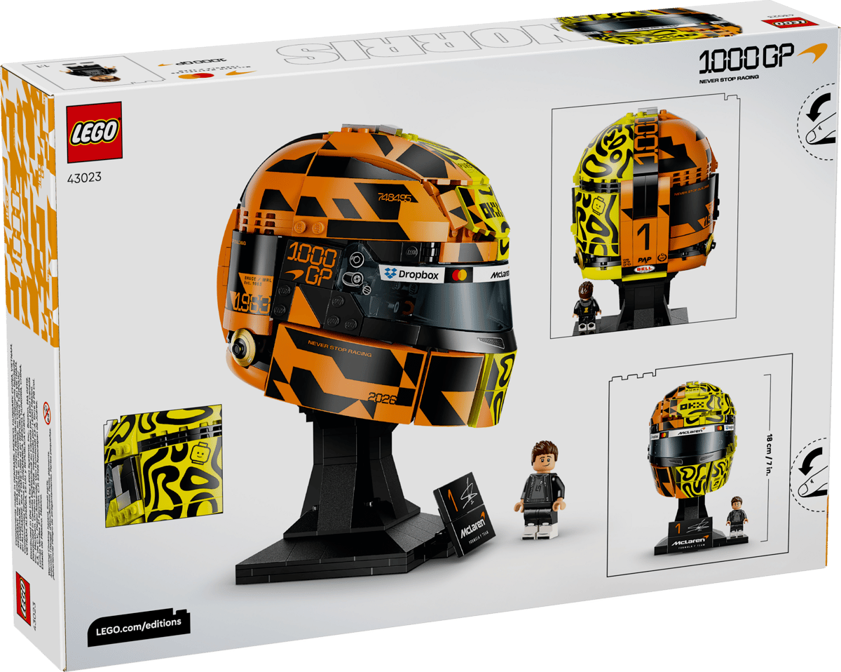 LEGO Editions Formula 1 McLaren Mastercard F1® Team: Casco de Lando Norris (43023)