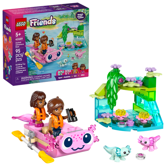 LEGO Friends Axolotl Adventure Boat (42681)