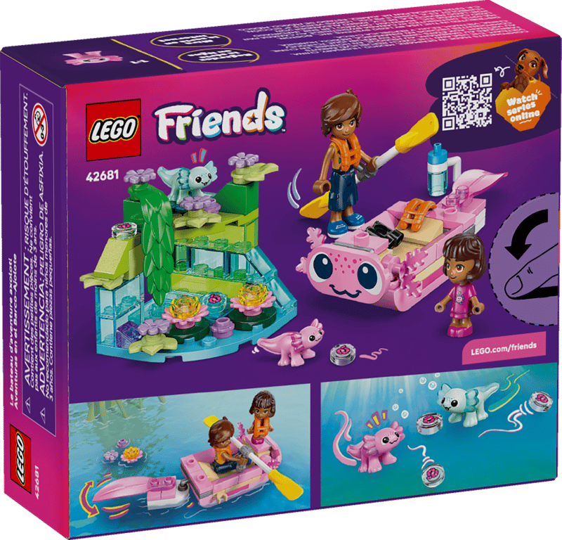 LEGO Friends Axolotl Adventure Boat (42681)