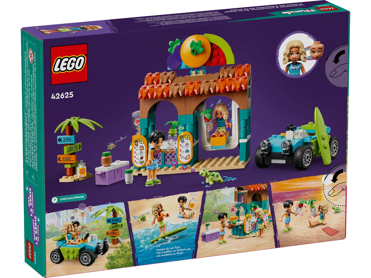 LEGO Friends Beach Smoothie Stand (42625)