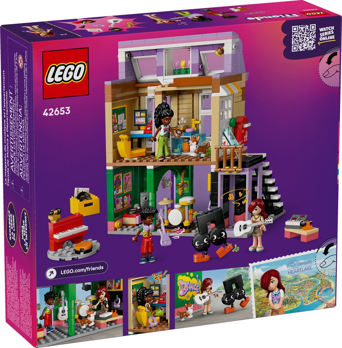 LEGO Friends Music Store & Apartment (42653)