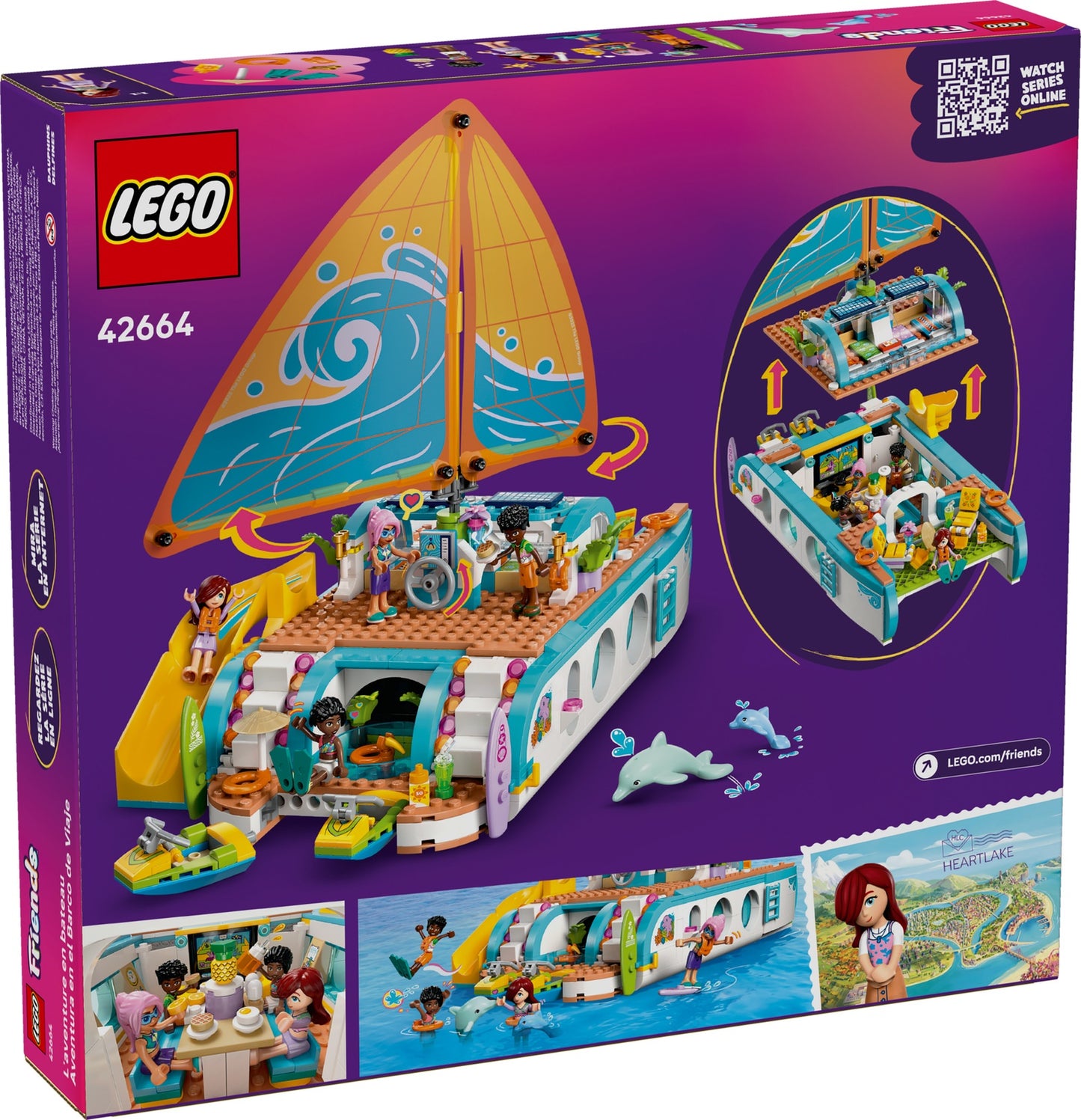 LEGO Friends Travel Boat Adventure (42664)
