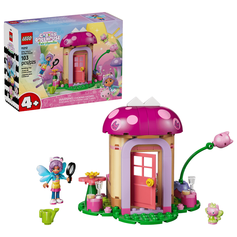 LEGO Gabby's Dollhouse Kitty Fairy's Garden House (11212)