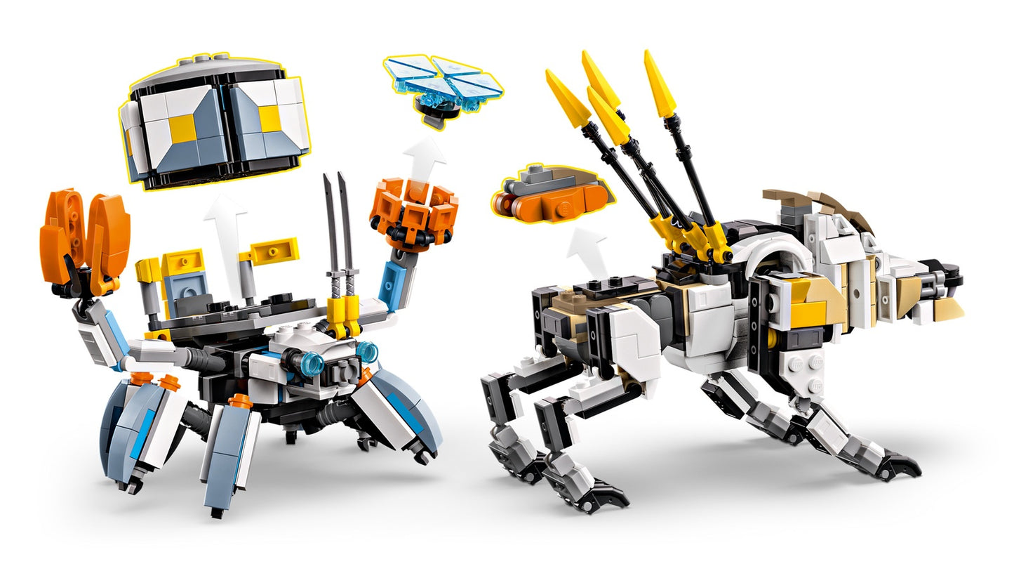 LEGO Horizon Aloy and Varl vs. Shell-Walker and Sawtooth (77037)