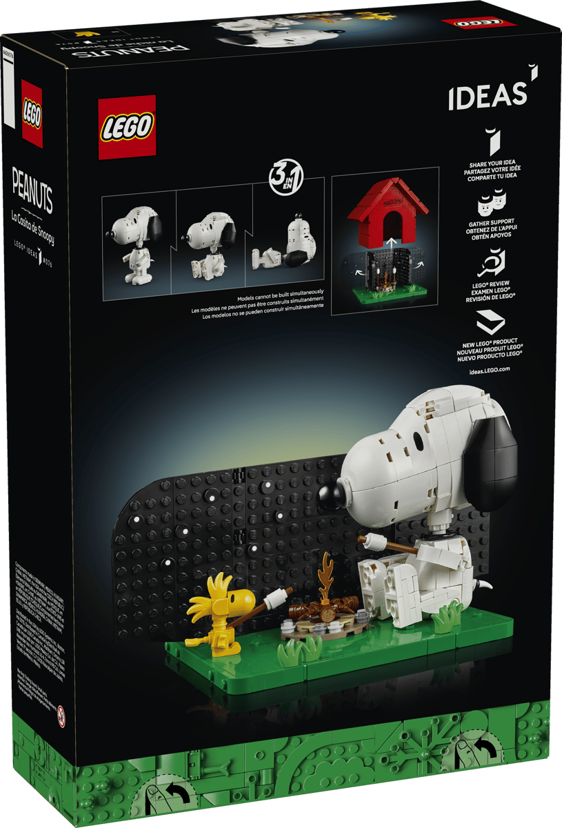 LEGO Ideas Peanuts: Snoopy's Doghouse (21368)