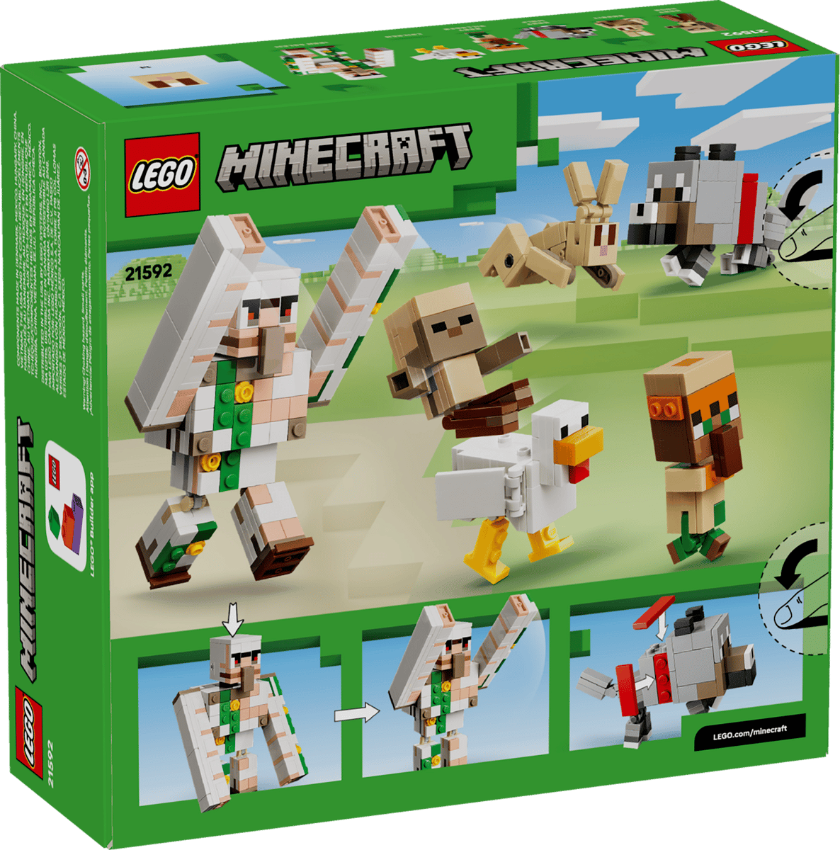LEGO Minecraft Chicken Jockey Desert Attack (21592)