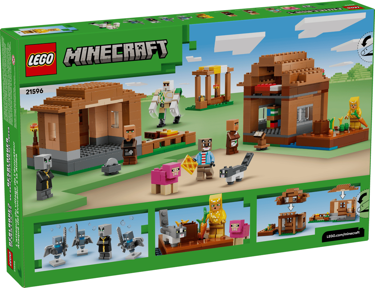 LEGO Minecraft Evoker Village Attack (21596)