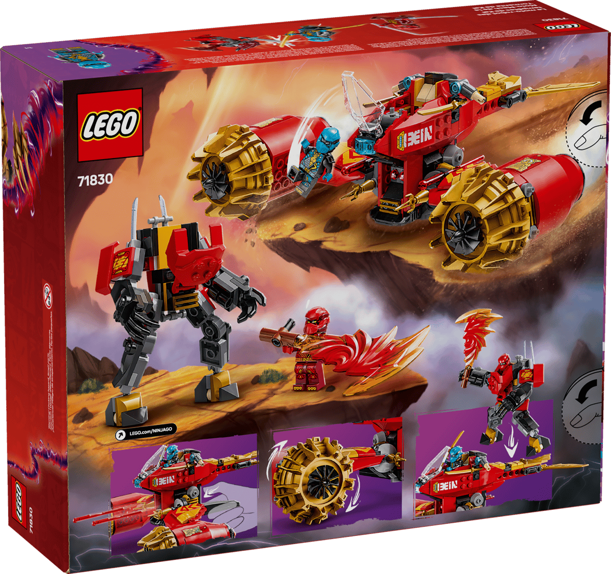 LEGO Ninjago Kai’s Mech Storm Rider (71830)