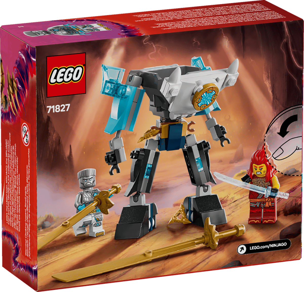 LEGO Ninjago Zane's Battle Suit Mech (71827)