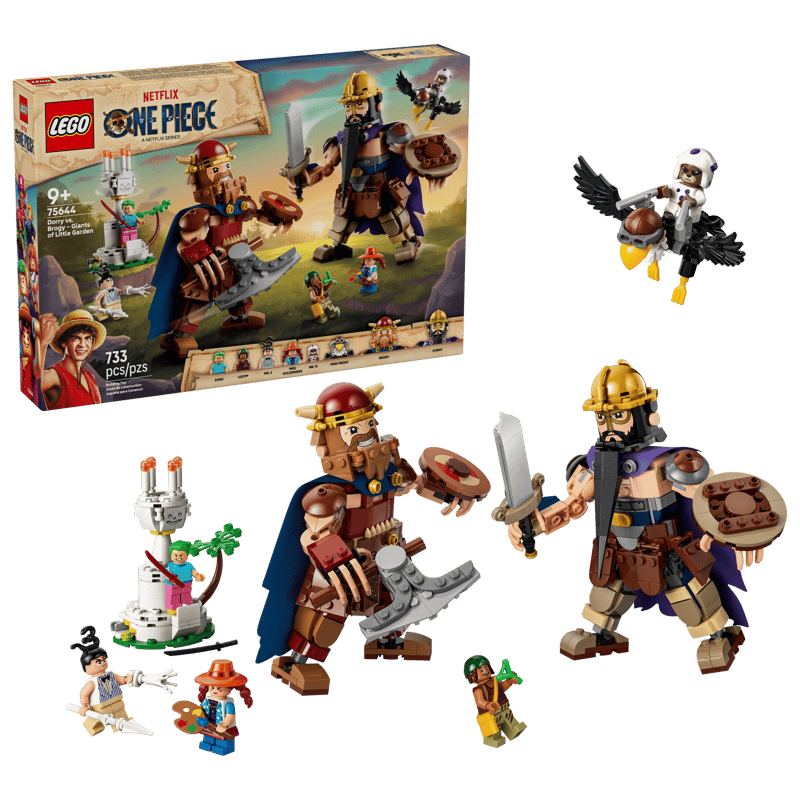 LEGO One Piece Dorry vs. Brogy - Giants of Little Garden (75644)