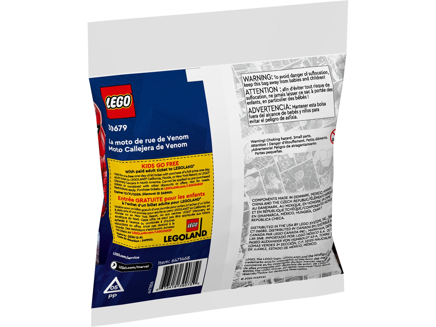 LEGO Marvel Venom Street Bike (30679)