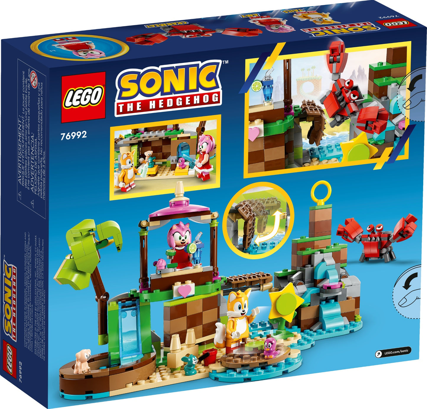 LEGO Sonic the Hedgehog Amy's Animal Rescue Island (76992)