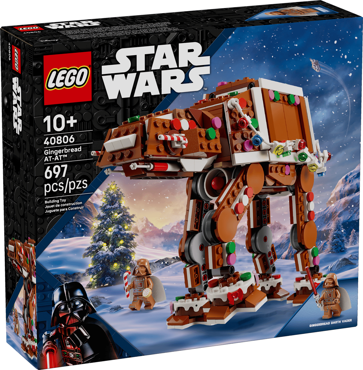 LEGO Star Wars Gingerbread AT-AT Walker (40806)