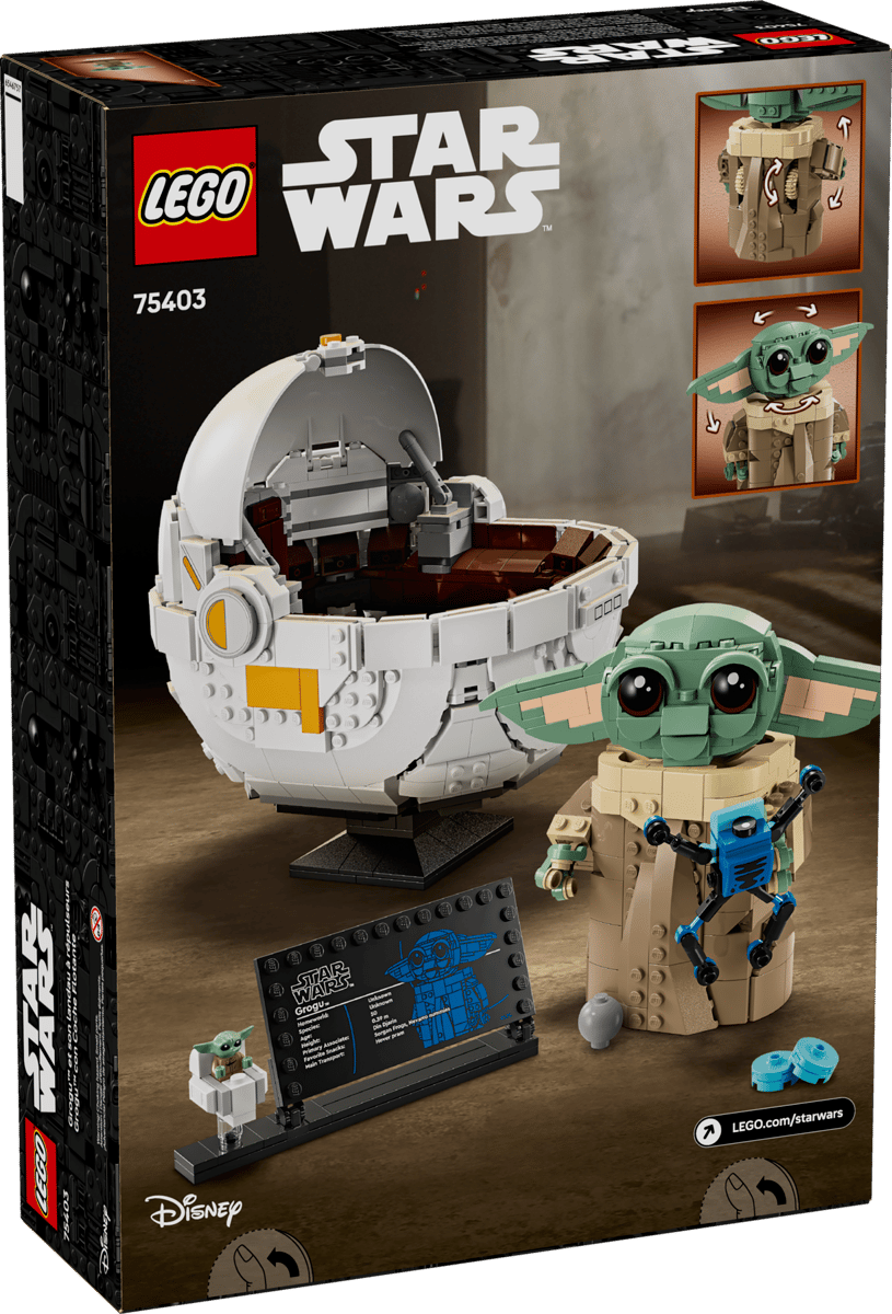 LEGO Star Wars Grogu with Hover Pram (75403)
