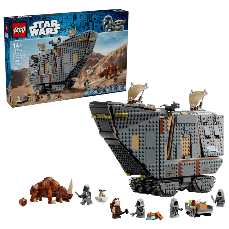 LEGO Star Wars Offworld Sandcrawler and Mudhorn (75453)