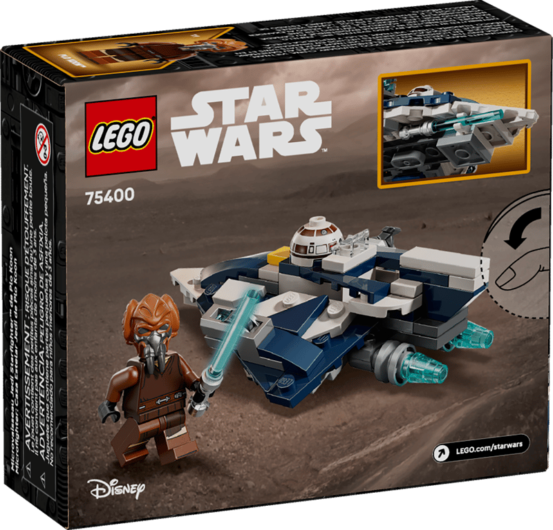 LEGO Star Wars Plo Koon's Jedi Starfighter Microfighter (75400)