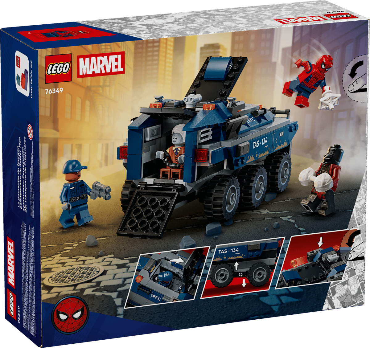 LEGO Super Heroes Spider-Man Prison Transport Chase (76349)
