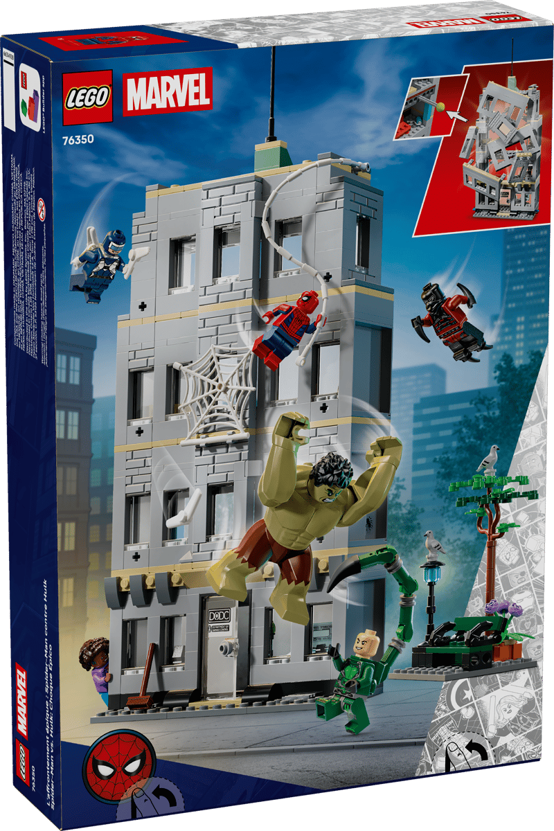 LEGO Super Heroes Spider-Man vs. Hulk Epic Clash (76350)