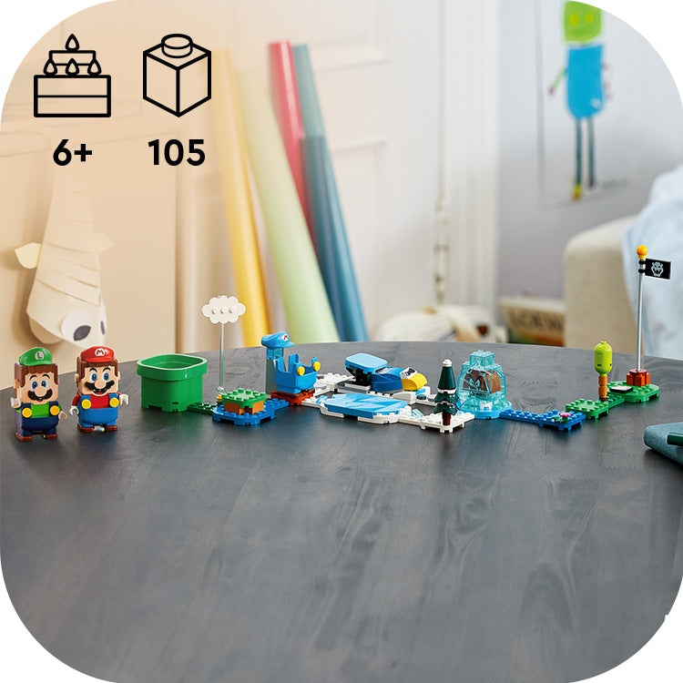 LEGO Super Mario Ice Mario Suit and Frozen World Expansion Set (71415)