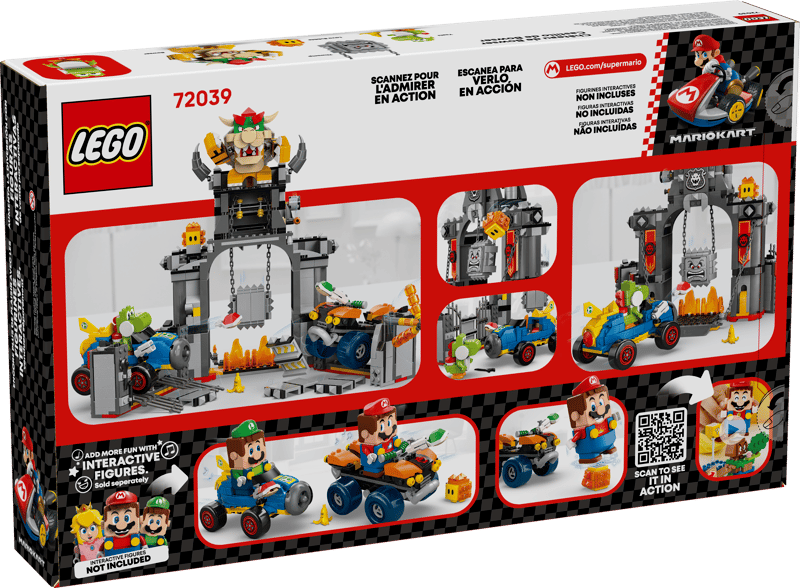 LEGO Super Mario Mario Kart Bowser's Castle (72039)